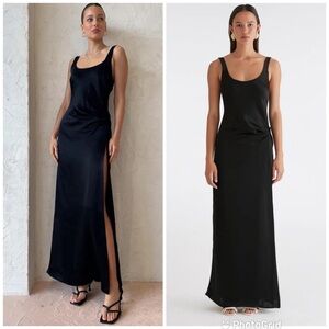 Anna Quan ETTA DRESS in Ink